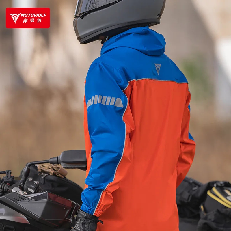 MOTOWOLF Motorcycle Raincoat A - Motorcycle Gear Mens review and price