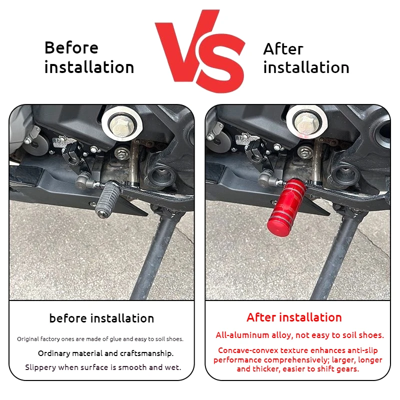 Motorcycle Gear Shift Lever Pe - Motorcycle Gear Lever Extender review and price
