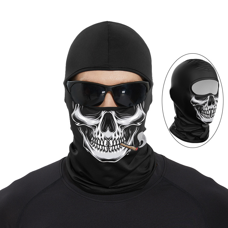 Funny Ape Mouth Skull Balaclav - Motorcycle Gear For Woman review and price