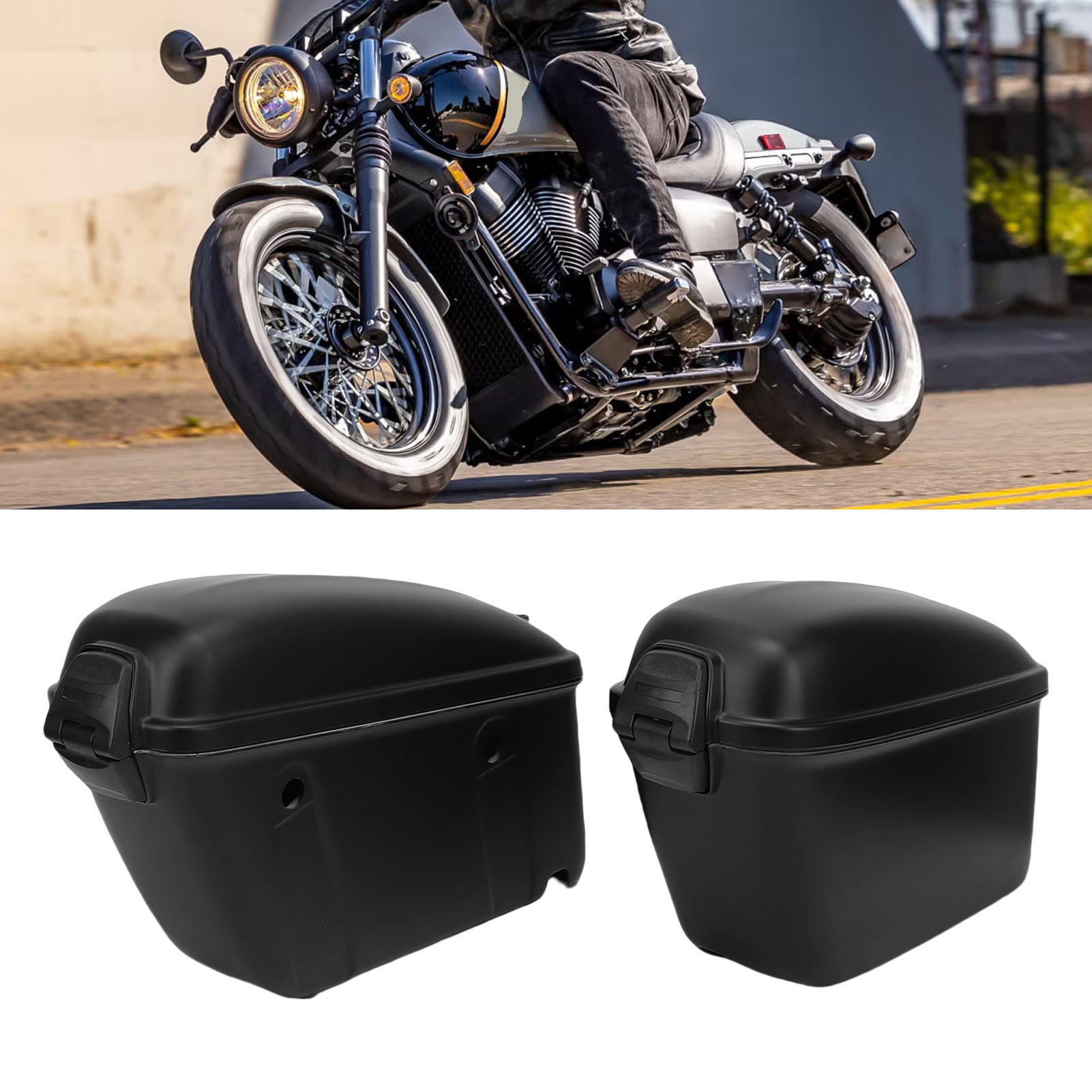 22L Motorcycle Hard Saddle Bag - Motorcycle Gear Backpack review and price